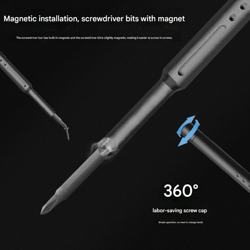 🎁Hot Promotion🔥E1 MAX 3.7V Mini Electric Screwdriver 52-in-1