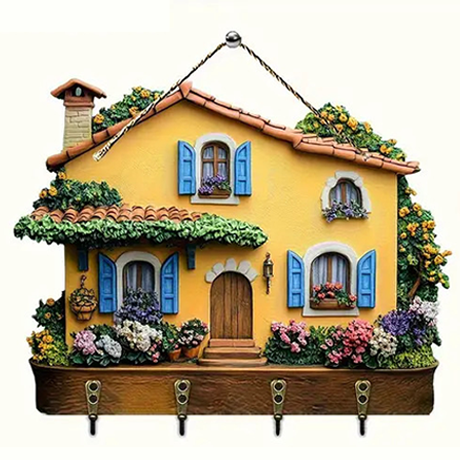 🎁✝️Communion themed wooden multifunctional home key holder (11.8 "X9 in")(2D Flat Products)