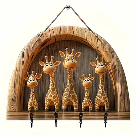 🎁✝️Communion themed wooden multifunctional home key holder (11.8 "X9 in")(2D Flat Products)