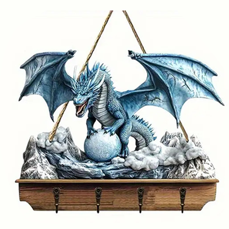 🎁✝️Communion themed wooden multifunctional home key holder (11.8 "X9 in")(2D Flat Products)