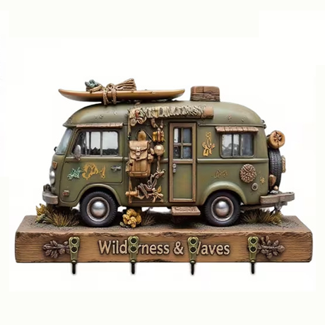 🎁✝️Communion themed wooden multifunctional home key holder (11.8 "X9 in")(2D Flat Products)