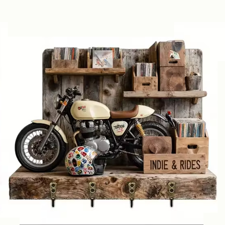 🎁✝️Communion themed wooden multifunctional home key holder (11.8 "X9 in")(2D Flat Products)