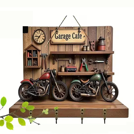 🎁✝️Communion themed wooden multifunctional home key holder (11.8 "X9 in")(2D Flat Products)