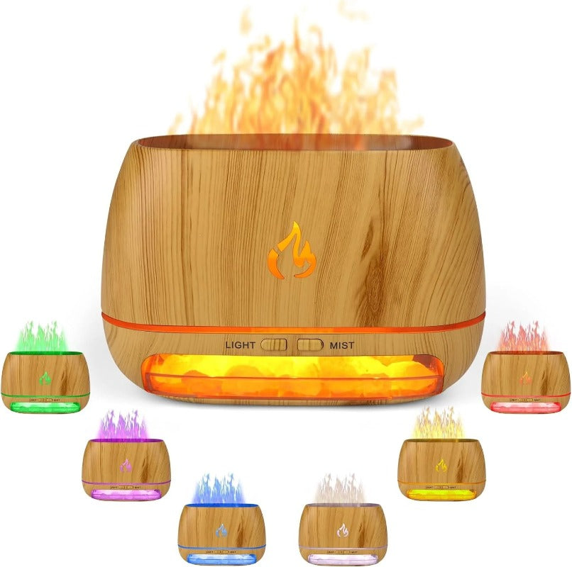 Woyuosn 3-in-1 Himalayan Salt Rock Scent Diffuser