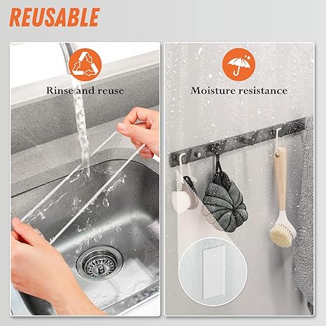 ✨⏰Final 6-hour Preferential Deal✨Extra Large Double Sided Tape  , Clear & Tough Nano Tape, Multipurpose Mounting Tape