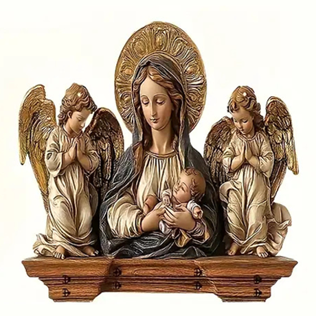 🎁✝️Communion themed wooden multifunctional home key holder (11.8 "X9 in")(2D Flat Products)