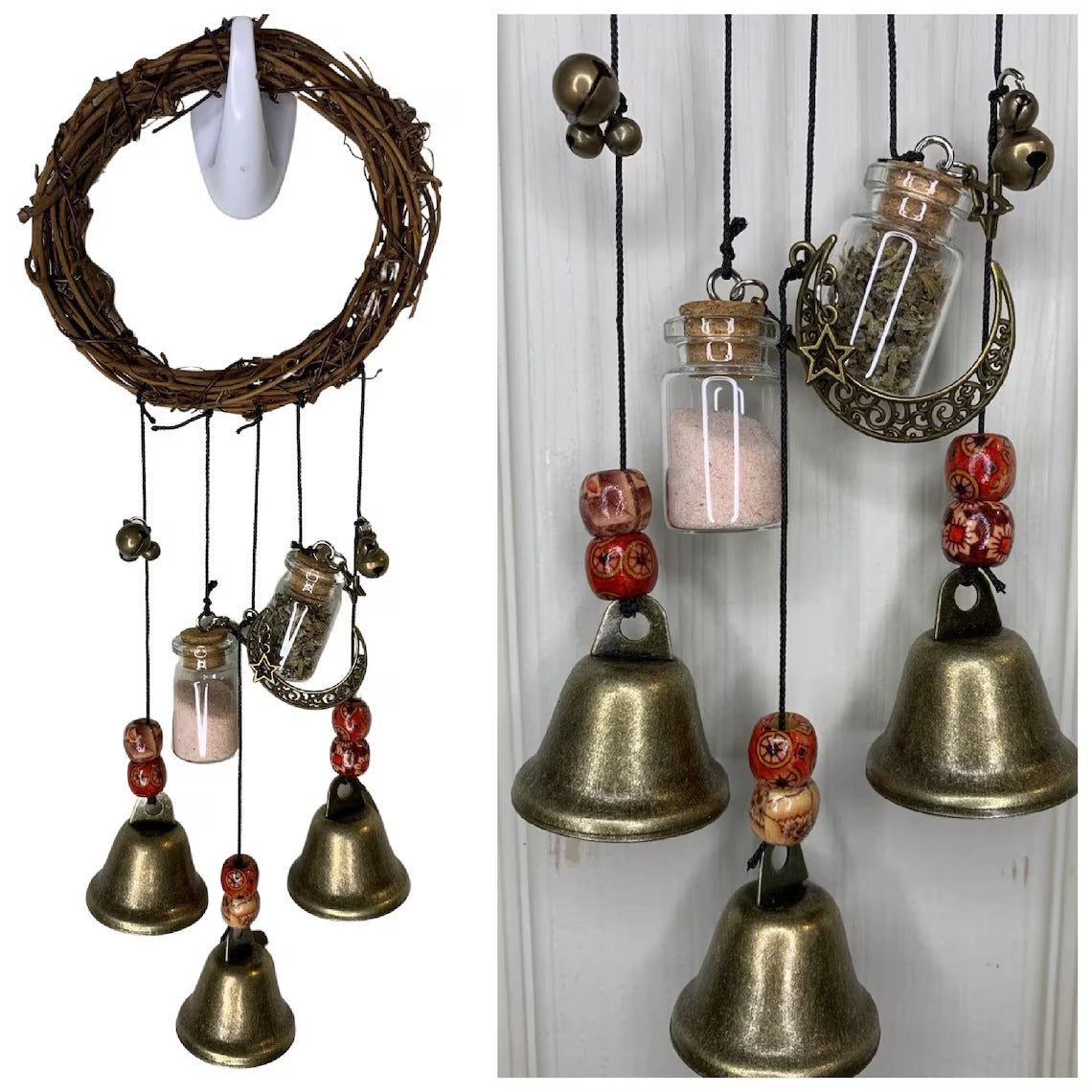🧙‍♀️🔔Handmade Witch Bells for Home Protection