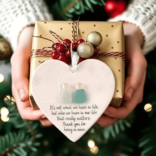 ❤️Heart-Shaped Sea Glass Friendship Decor🌊✨ Shaped by Nature & Crafted by Hand💝