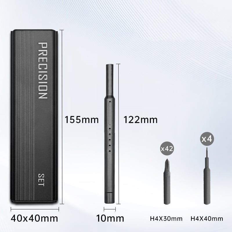 🎁Hot Promotion🔥E1 MAX 3.7V Mini Electric Screwdriver 52-in-1